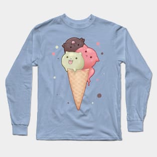 Kitty Cone Long Sleeve T-Shirt